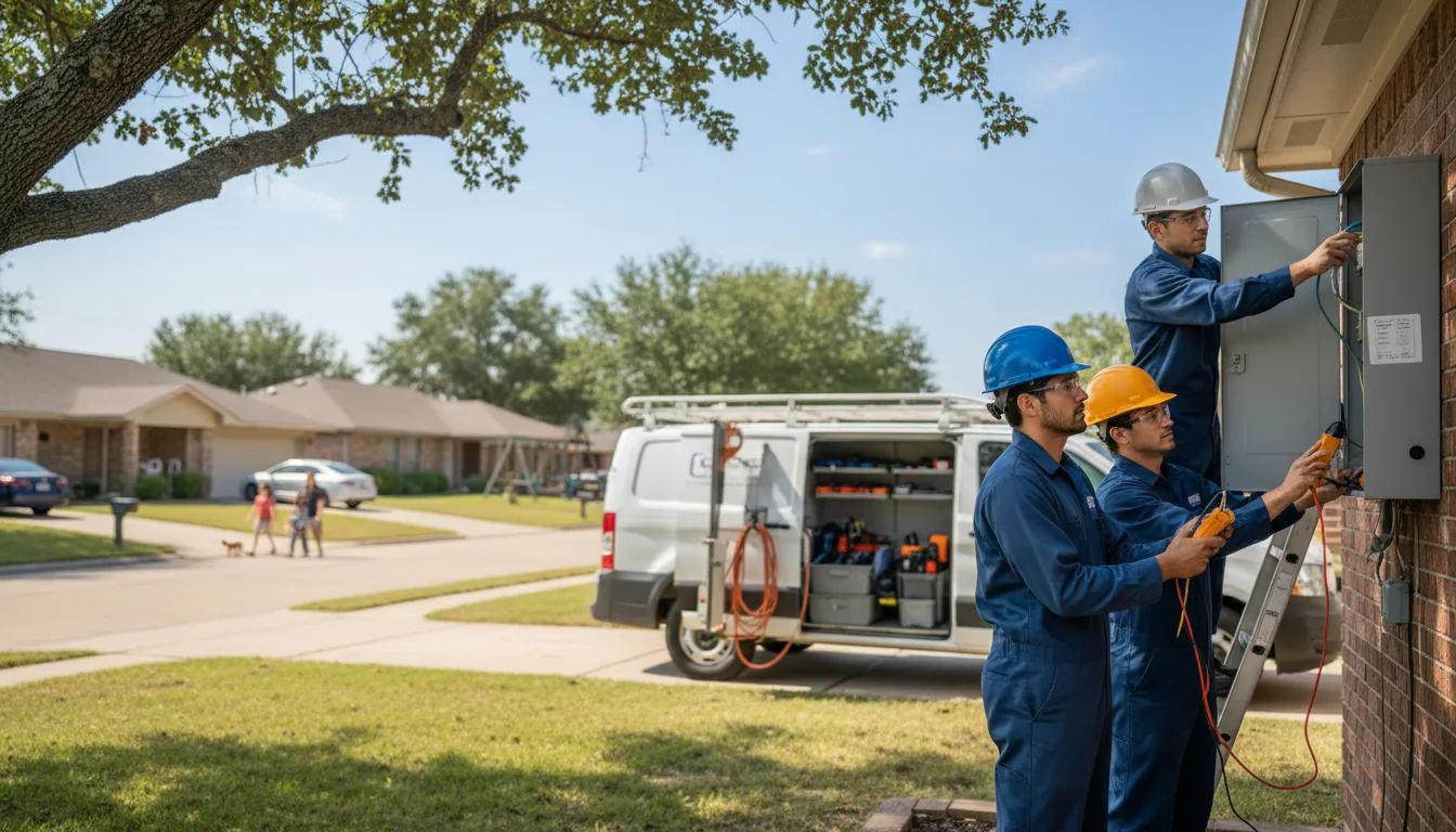 Certified electrician providing emergency electrical services in Franklin, IL